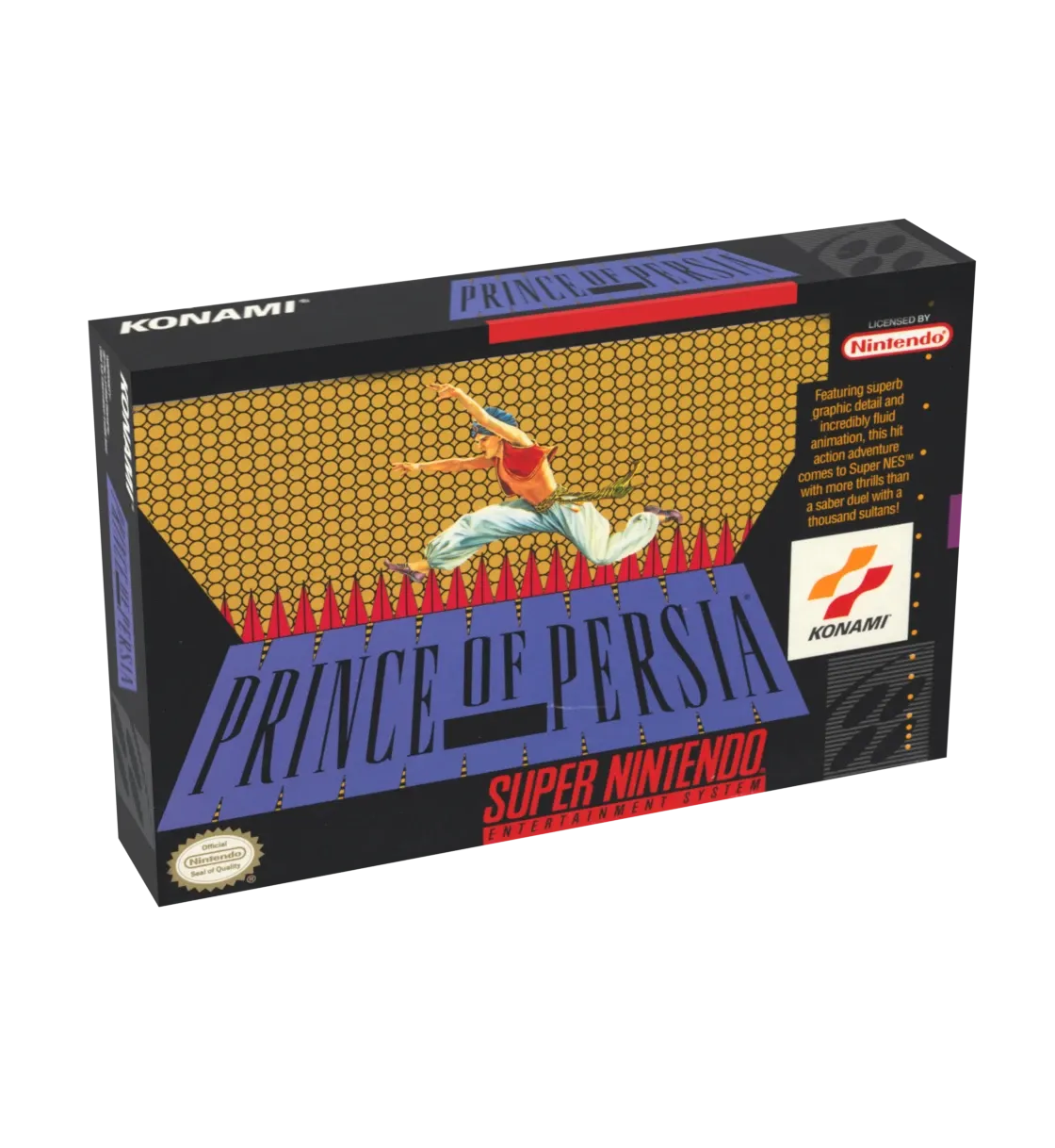Prince of Persia Reproduction Box