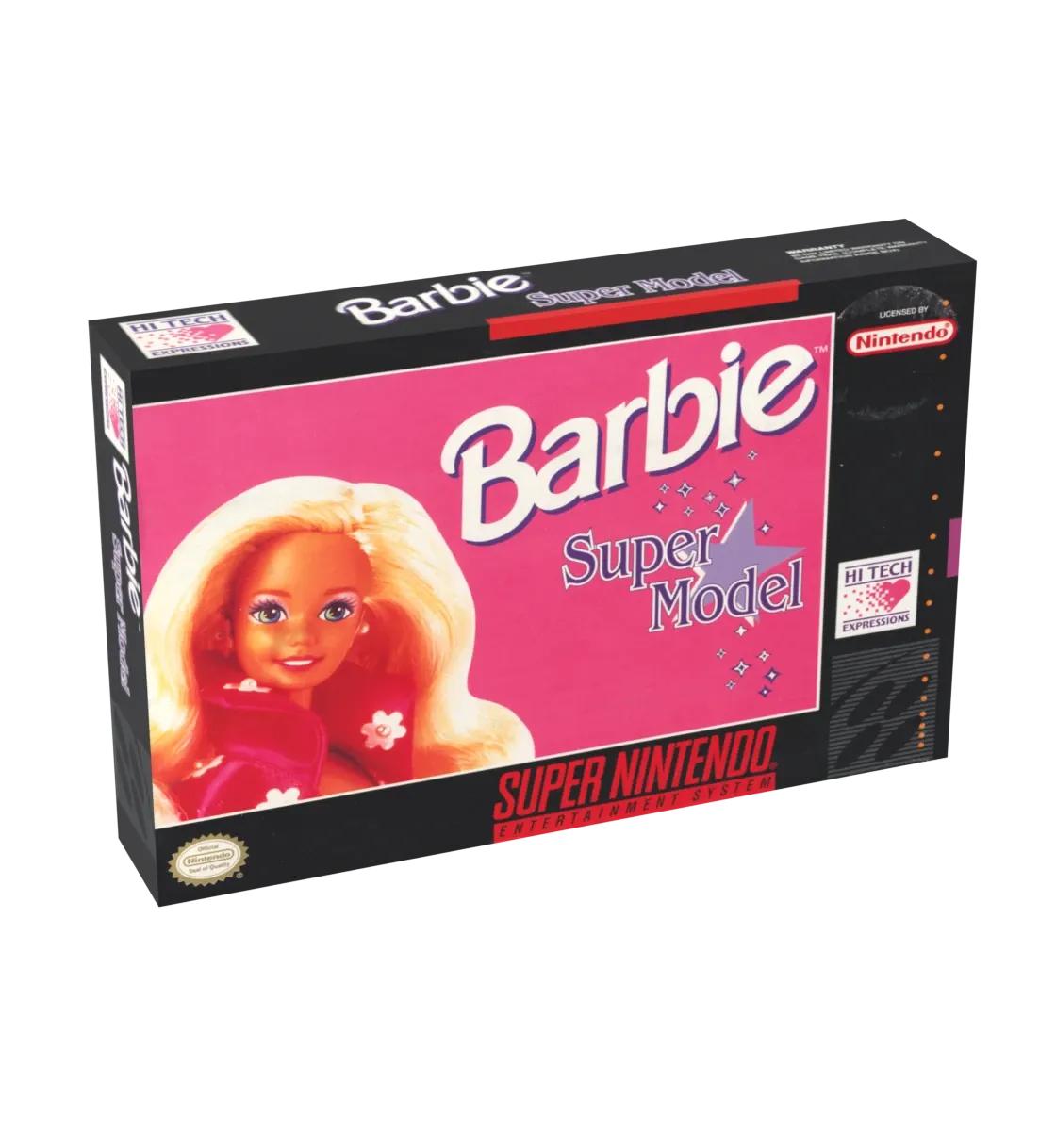 Barbie Super Model Reproduction Box