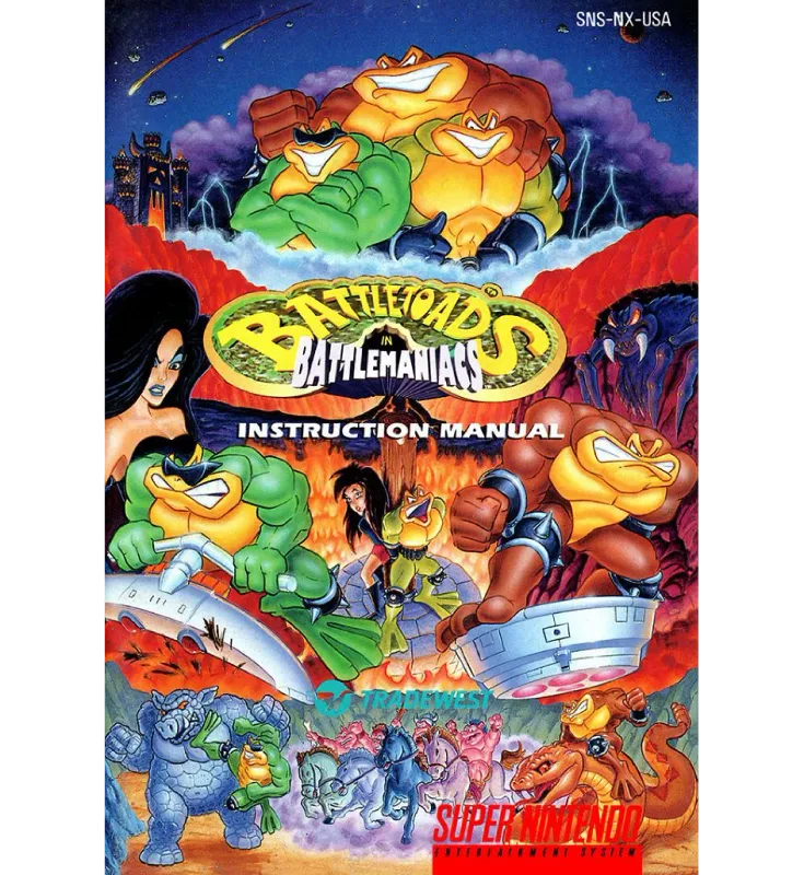 Battletoads in Battlemaniacs Reproduction Manual
