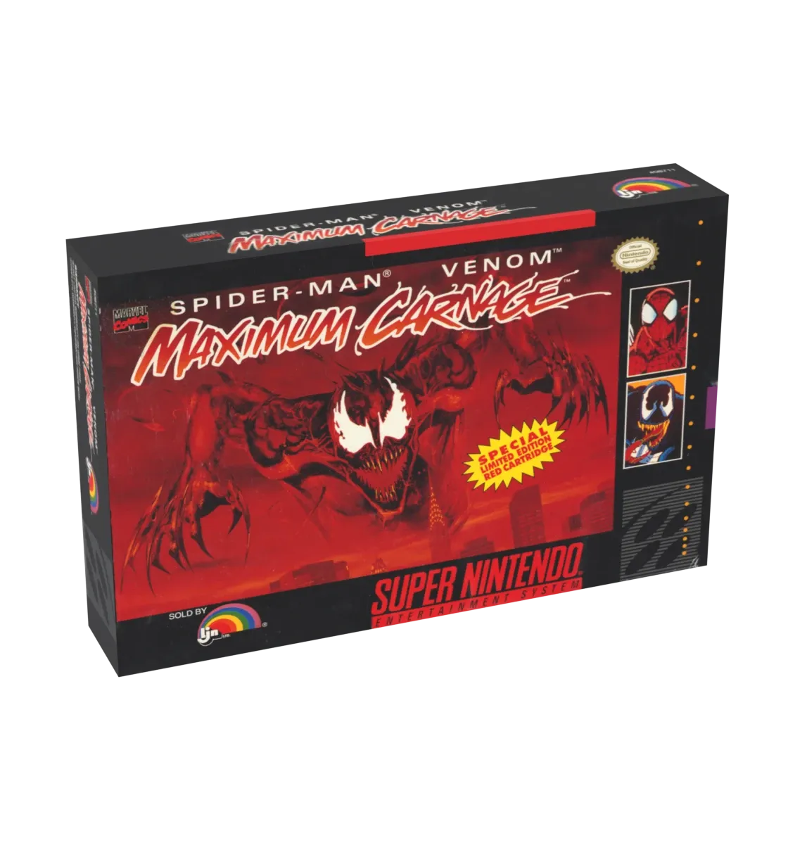 Maximum Carnage - Spider-Man - Venom Reproduction Box