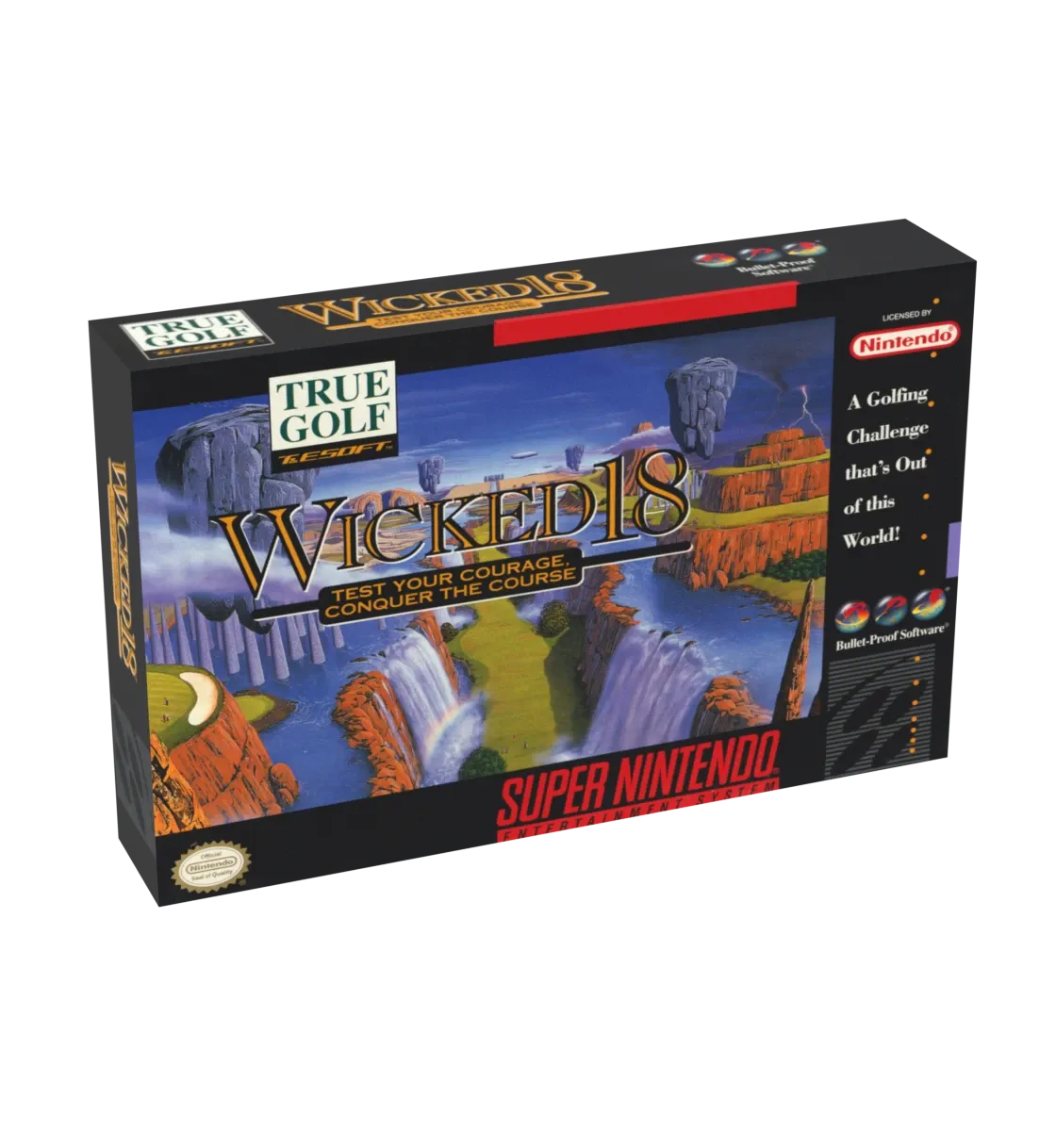 True Golf Classics - Wicked 18 Reproduction Box