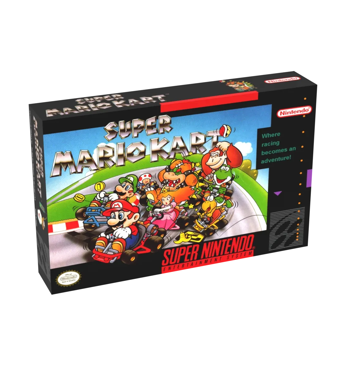 Super Mario Kart Reproduction Box