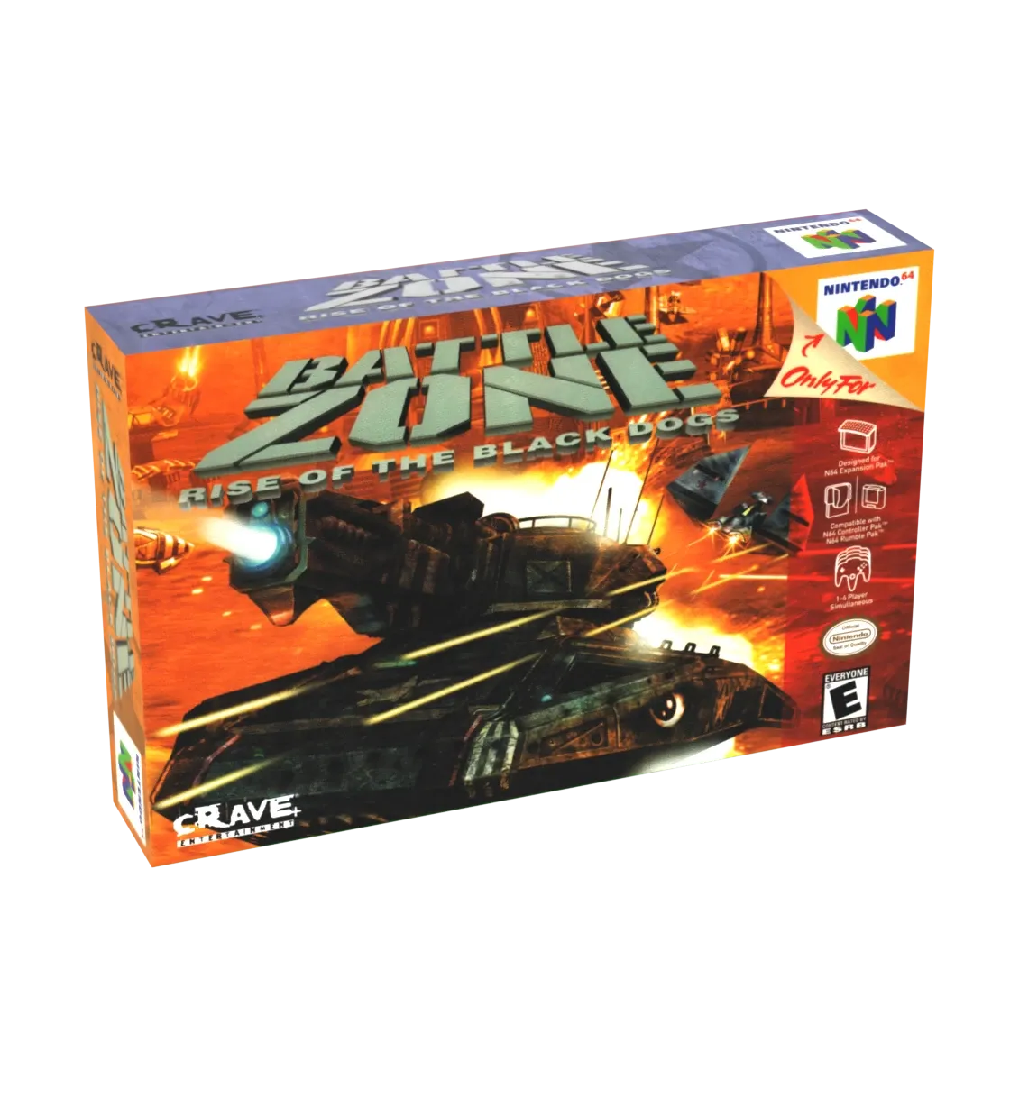 Battle Zone Reproduction Box