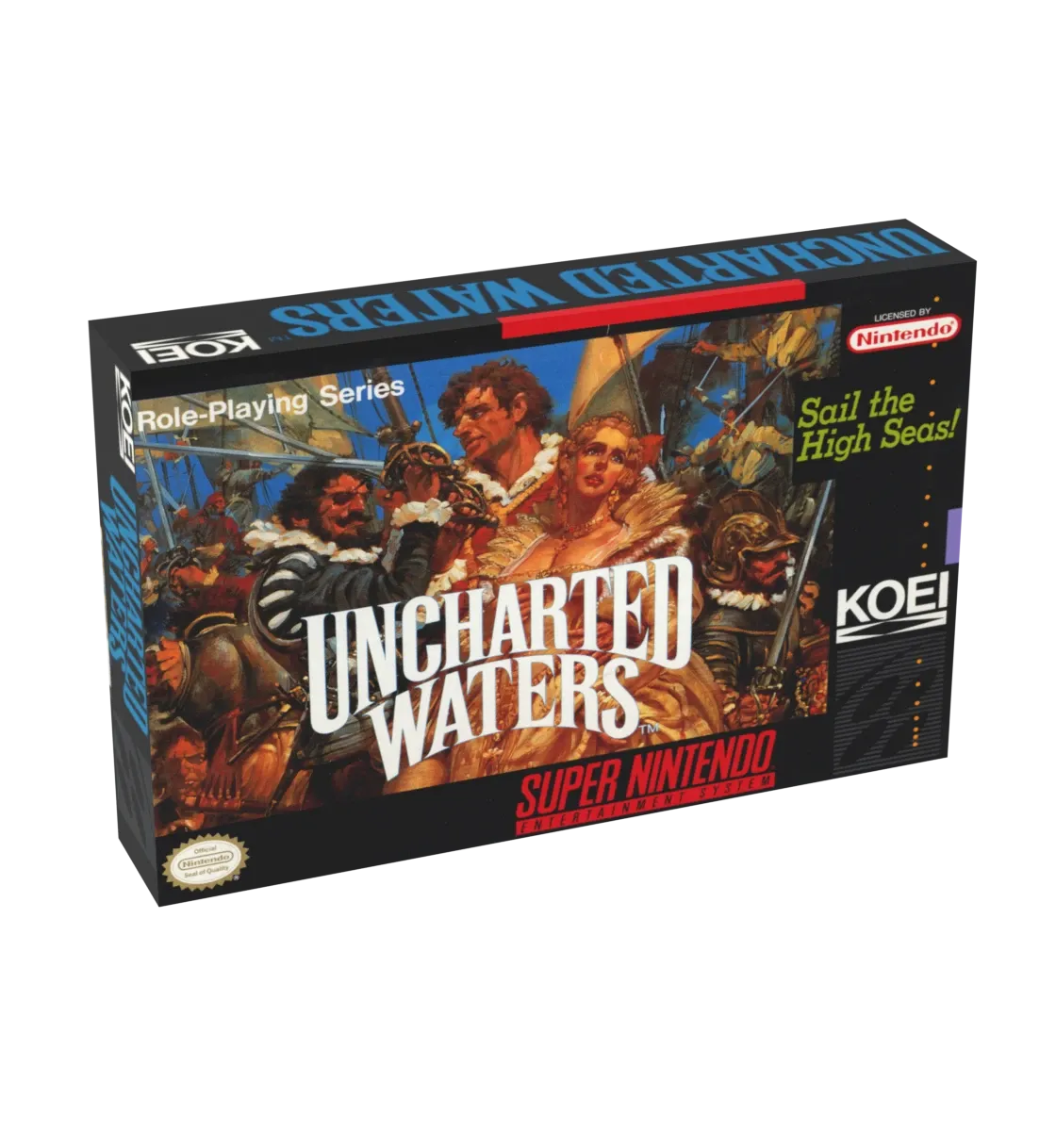 Uncharted Waters Reproduction Box