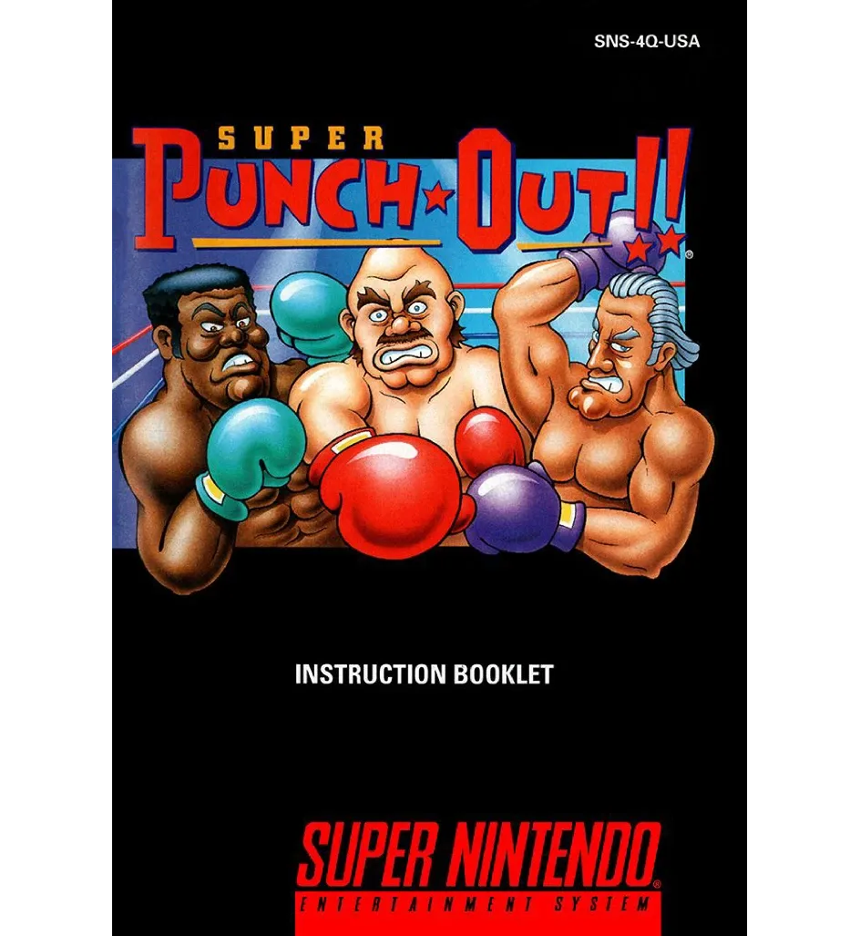 Super Punch Out Reproduction Manual