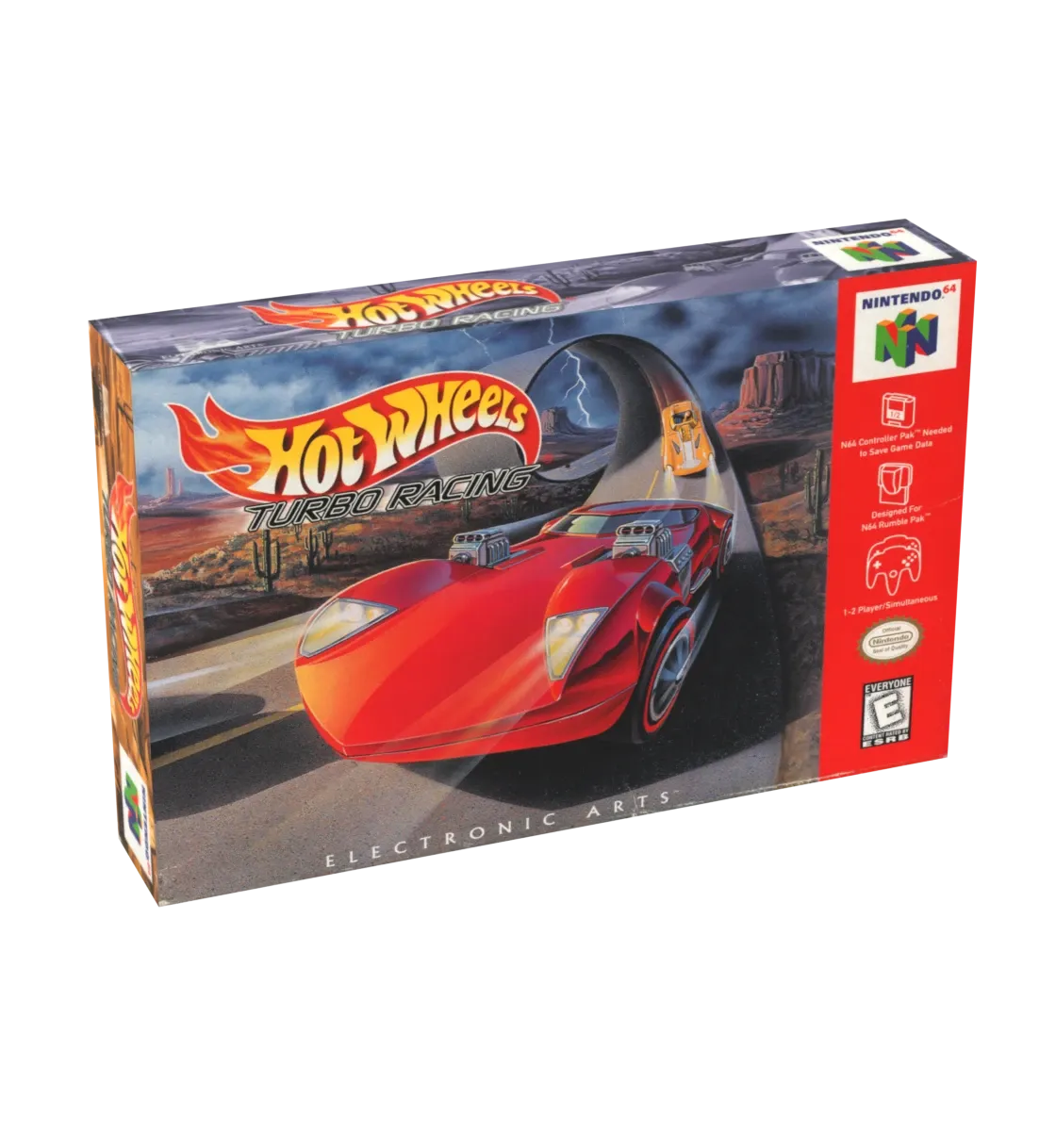 Hot Wheels Turbo Racing Reproduction Box