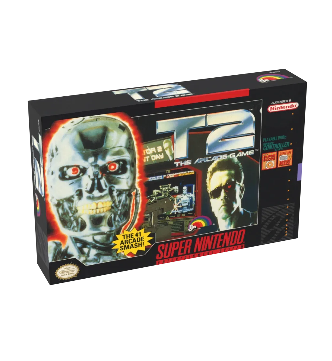 T2 The Terminator 2 Arcade Game Reproduction Box