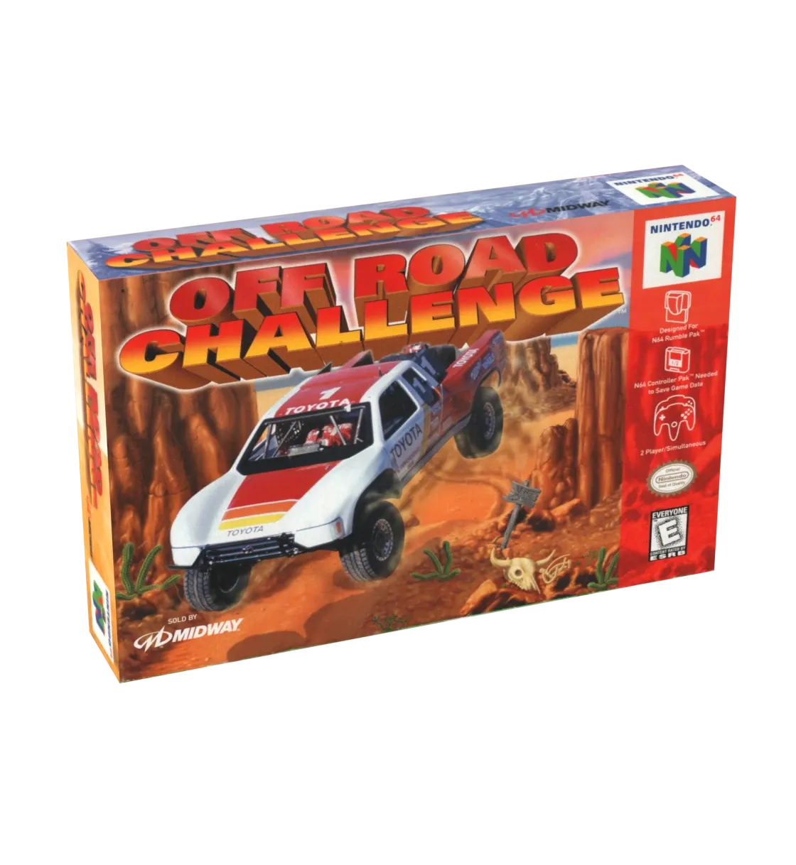 Off Road Challenge Reproduction Box