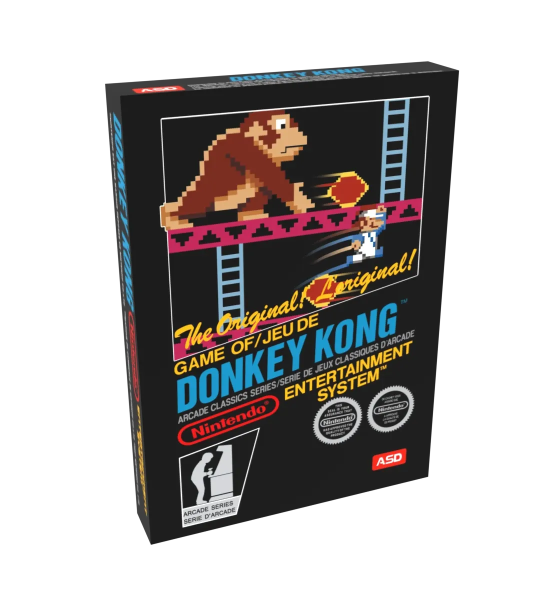 Donkey Kong Reproduction Box