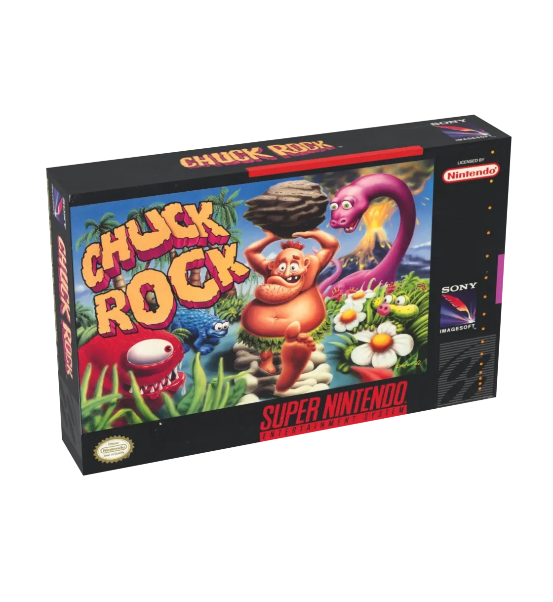 Chuck Rock Reproduction Box