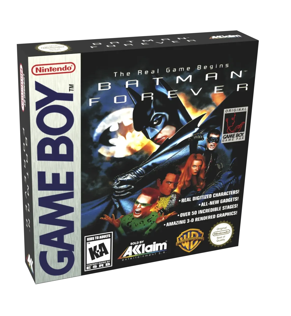 Batman Forever Reproduction Box
