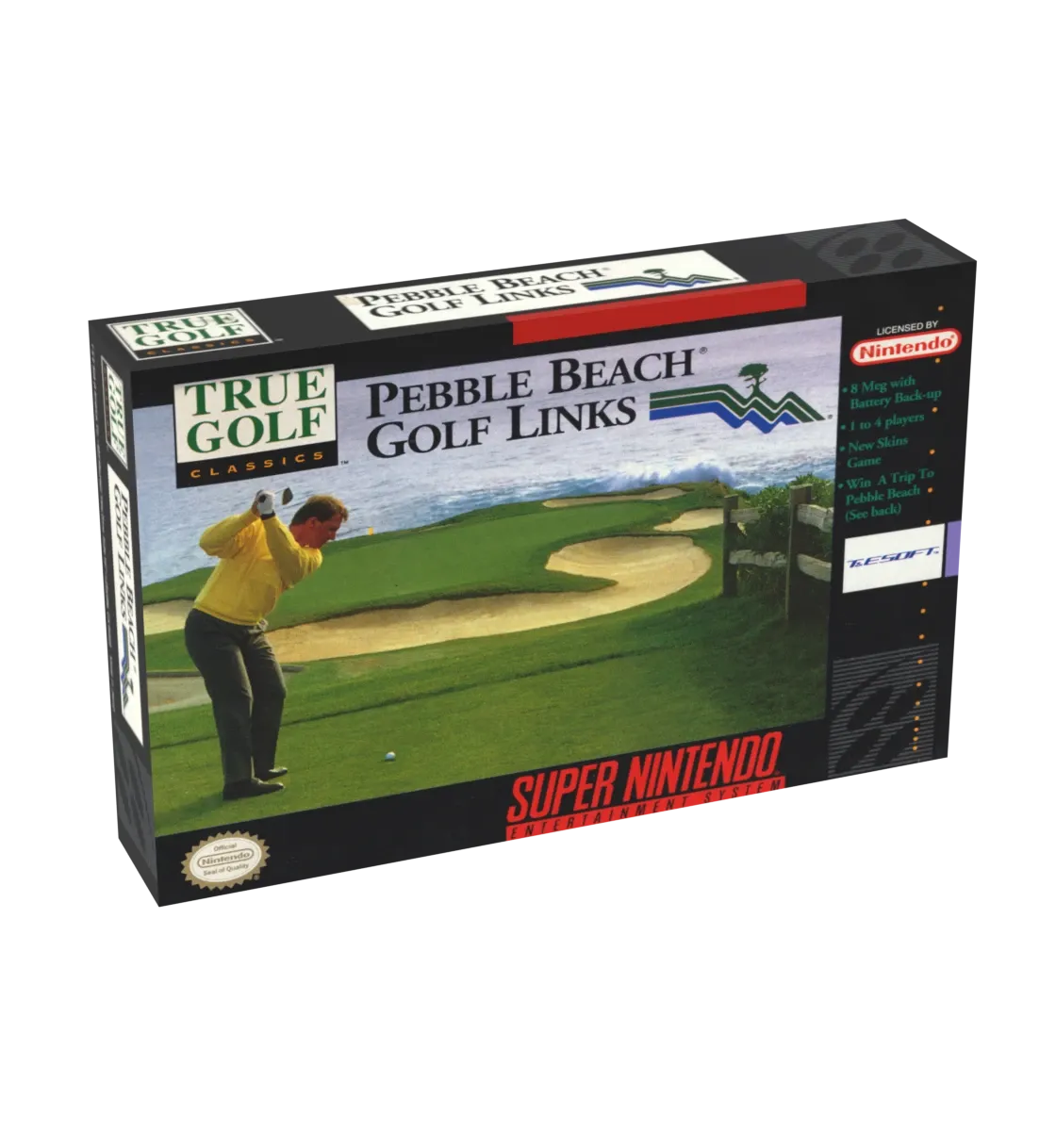 True Golf Classics - Pebble Beach Golf Links Reproduction Box