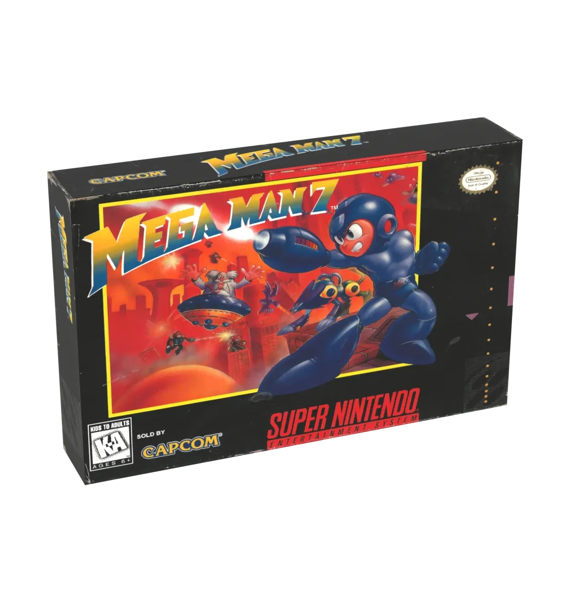 Mega Man 7 Reproduction Box