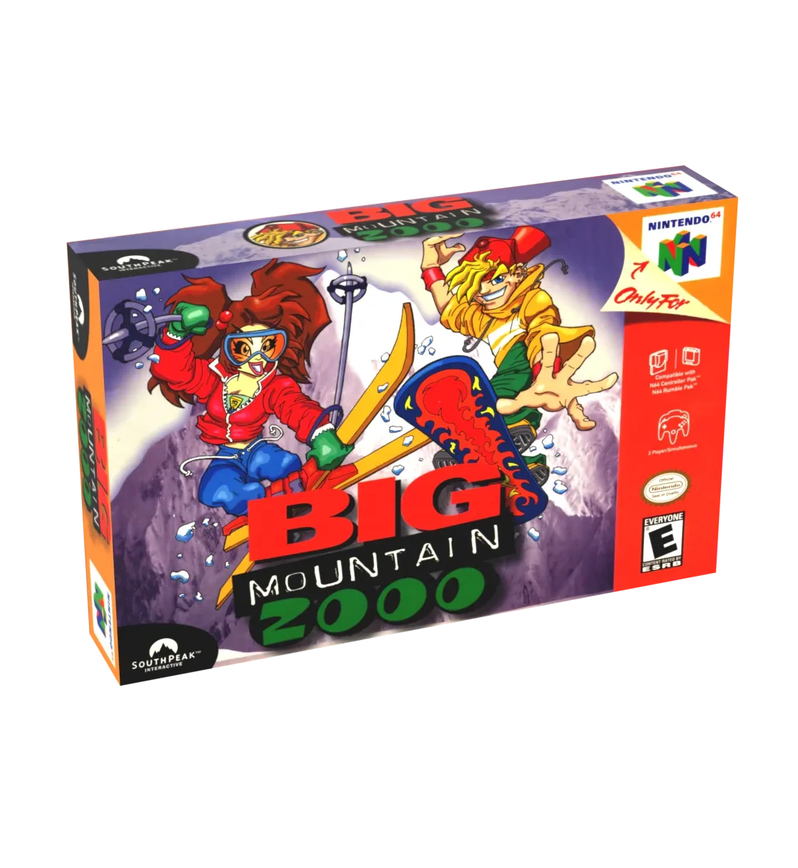 Big Mountain 2000 Reproduction Box