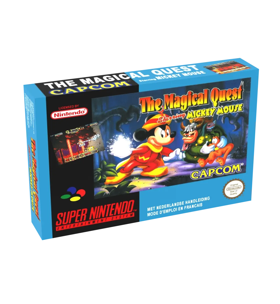 The Magical Quest Starring Mickey Mouse Reproduction Box