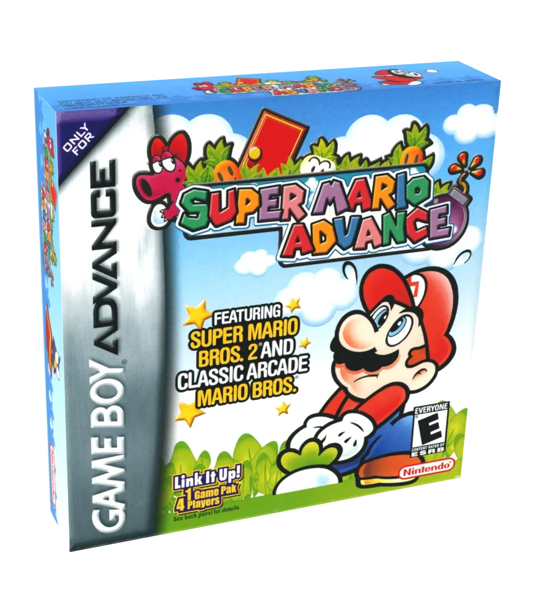 Super Mario Advance Reproduction Box