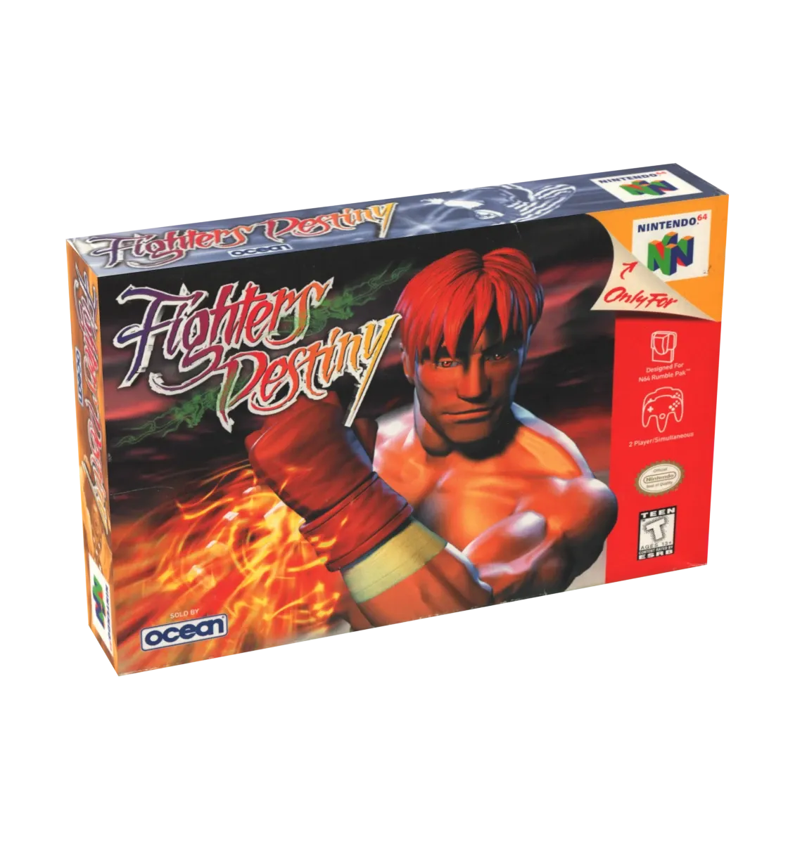 Fighters Destiny Reproduction Box