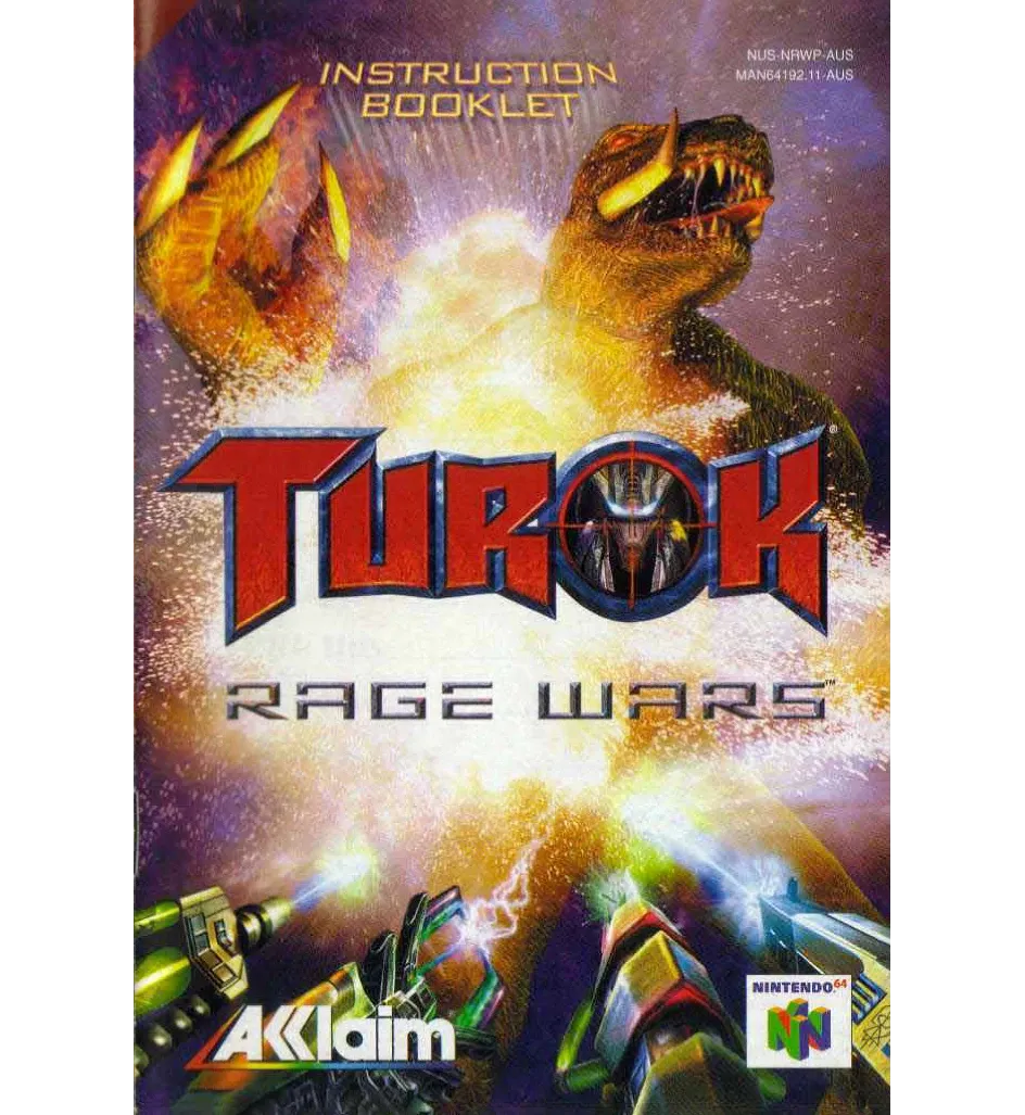 Turok Rage Wars Reproduction Manual