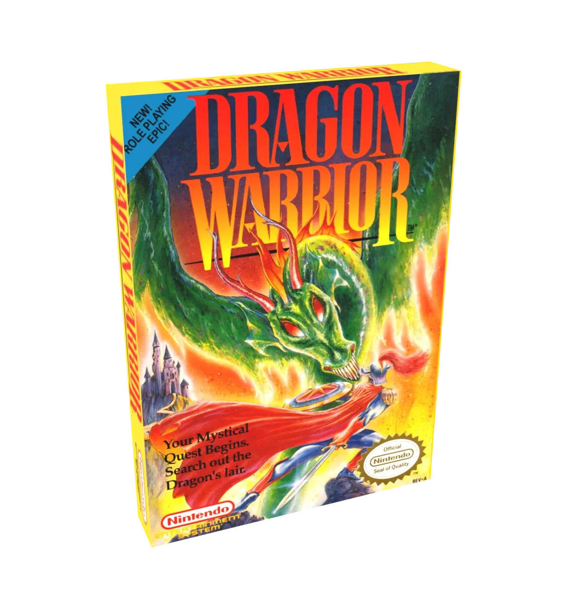 Dragon Warrior Reproduction Box