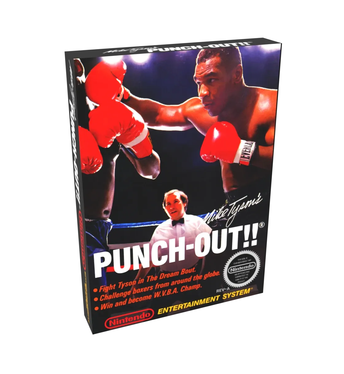 Mike Tyson&#39;s Punch Out Reproduction Box