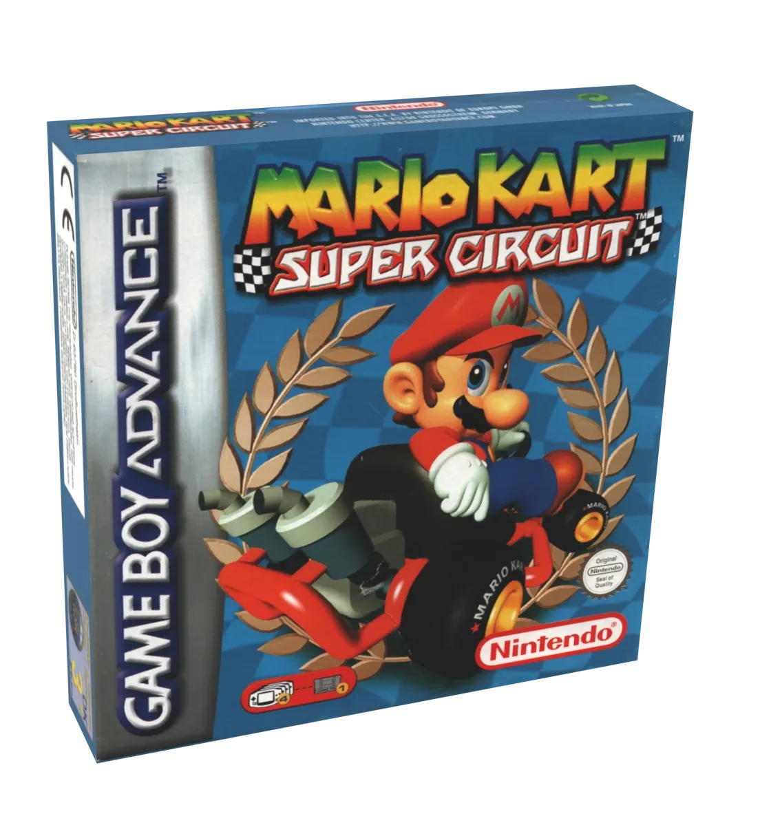 Mario Kart Super Circuit Reproduction Box