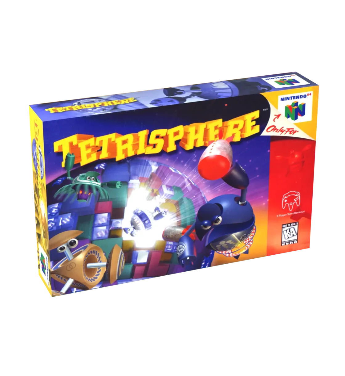 Tetrisphere Reproduction Box
