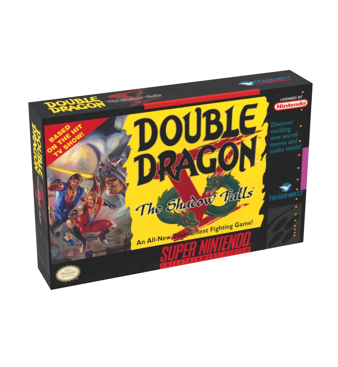 Double Dragon 5 Reproduction Box