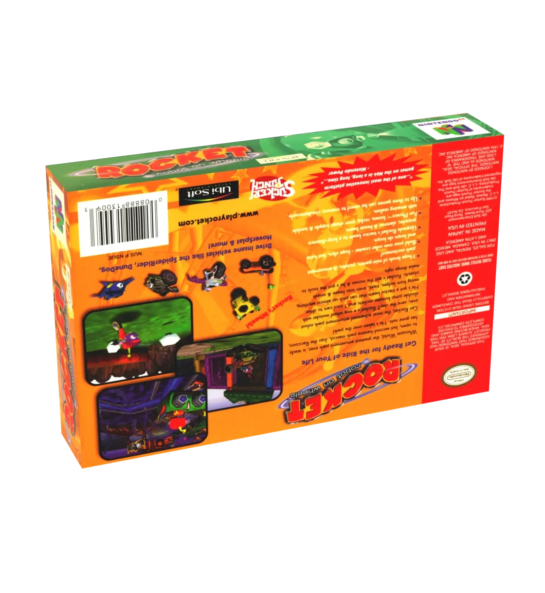 Rocket Robot on Wheels Reproduction Box