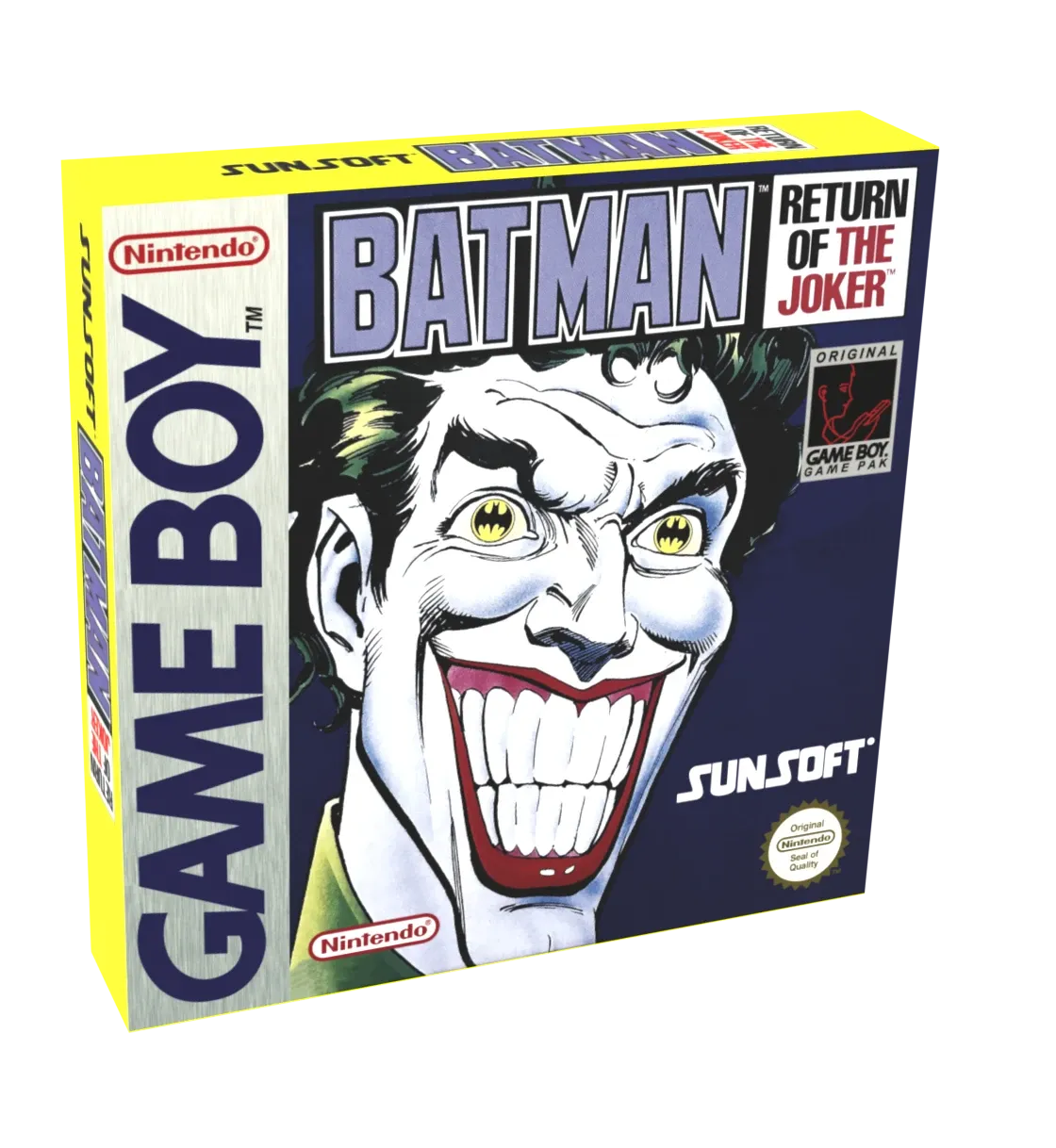 Batman Return of the Joker Reproduction Box