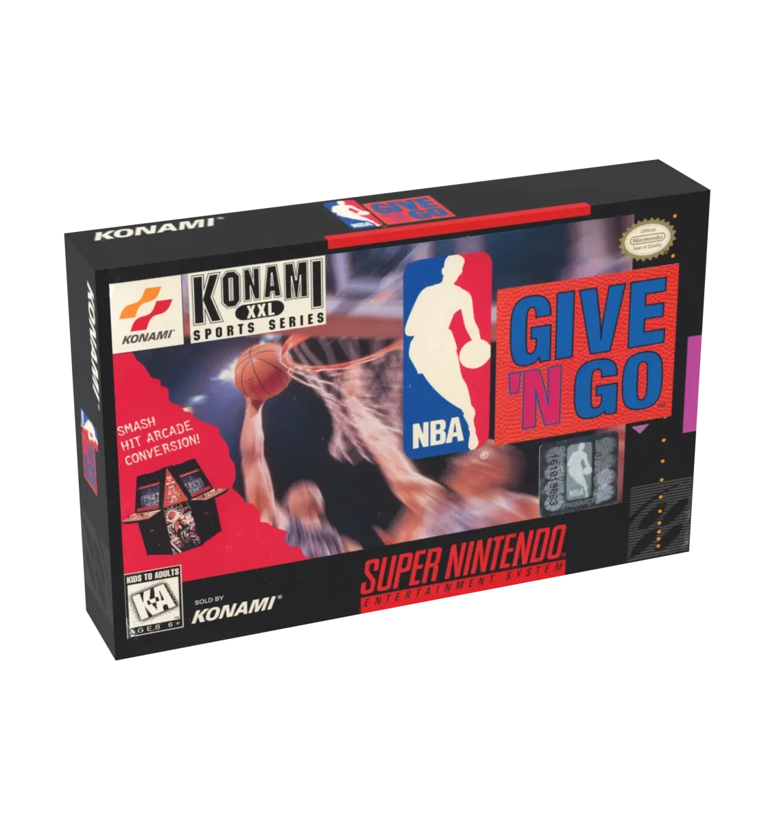 NBA Give&#39;n Go Reproduction Box