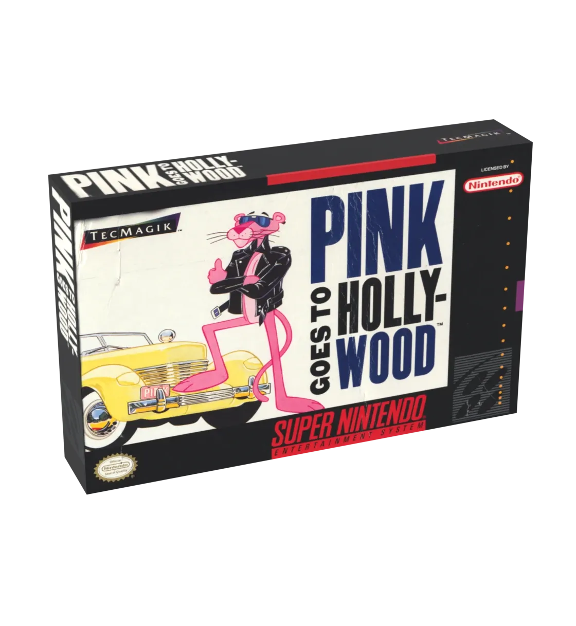 Pink Goes to Hollywood Reproduction Box