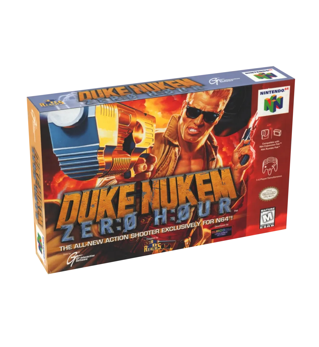 Duke Nukem Zero Hour Reproduction Box