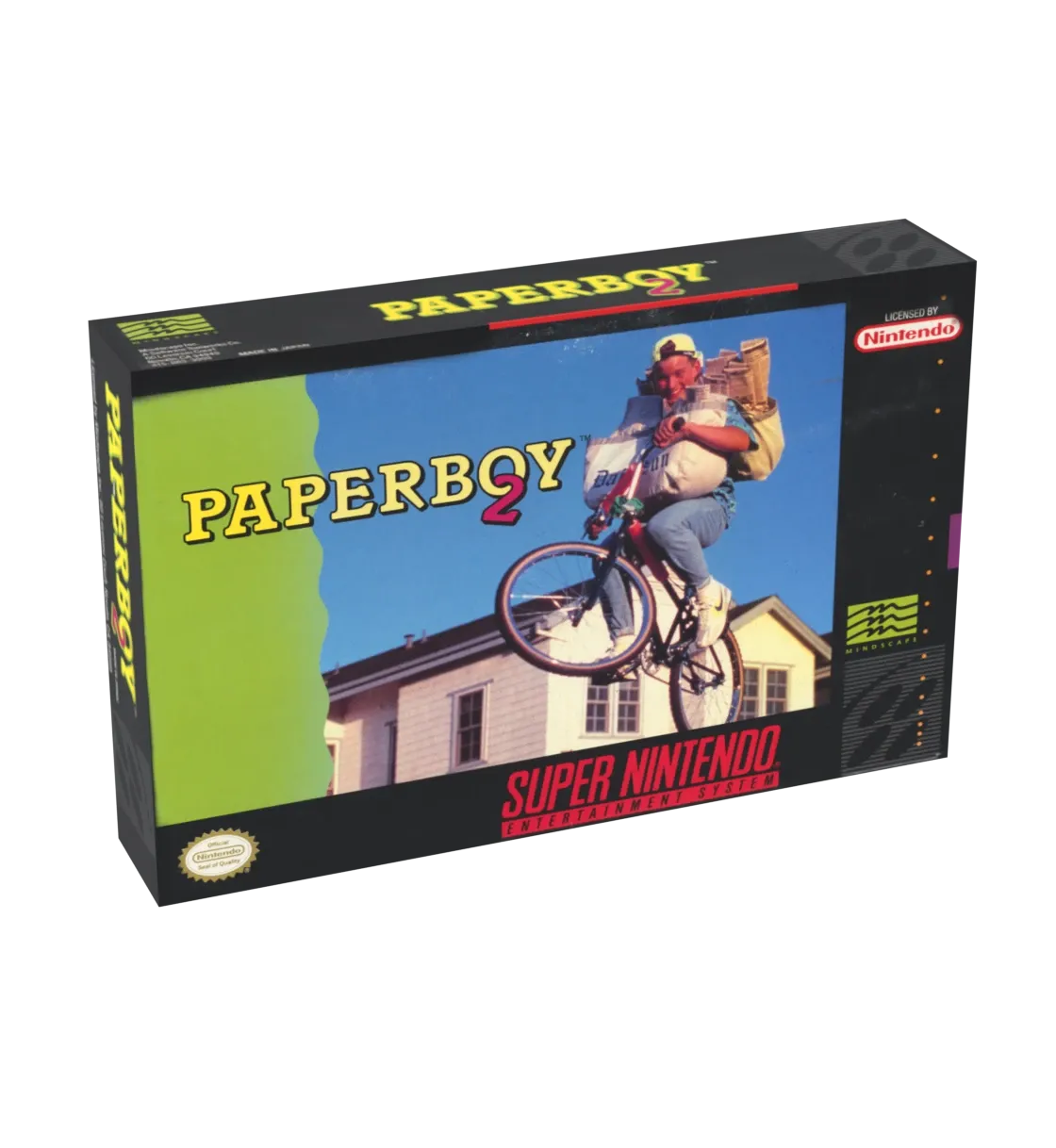 Paperboy 2 Reproduction Box