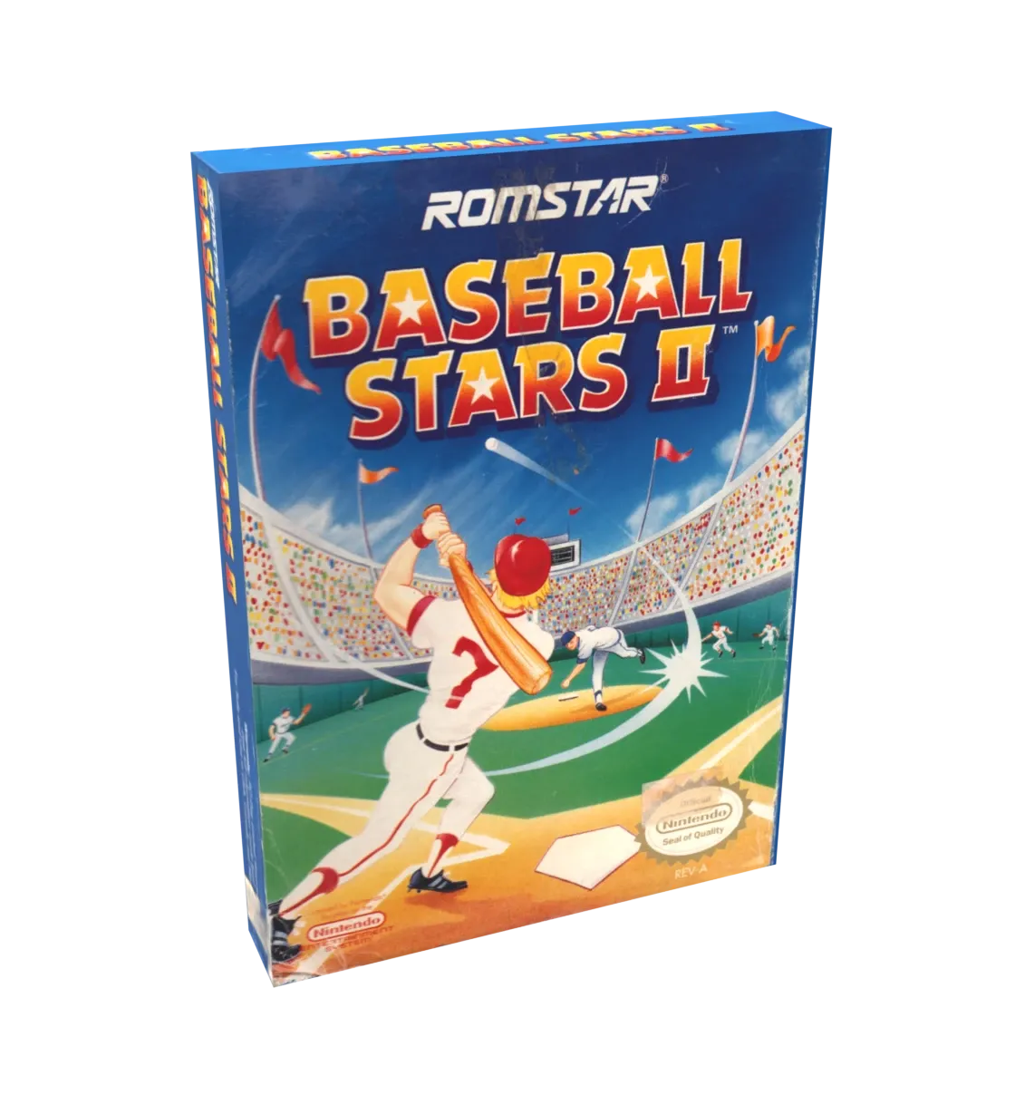 Baseball Stars 2 Reproduction Box