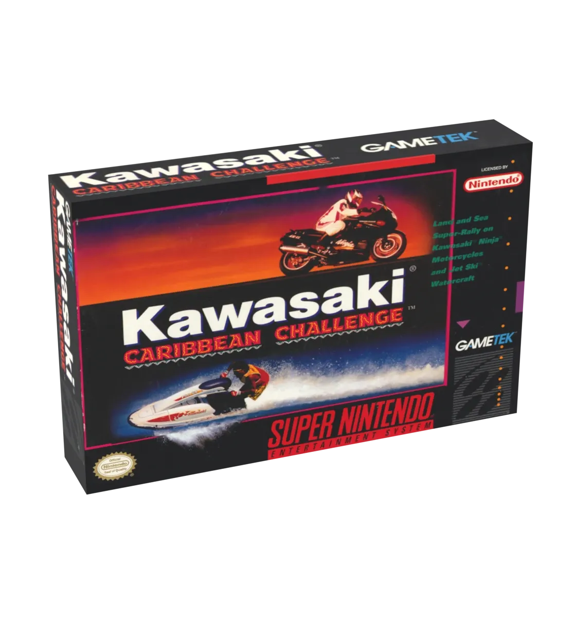 Kawasaki Caribbean Challenge Reproduction Box