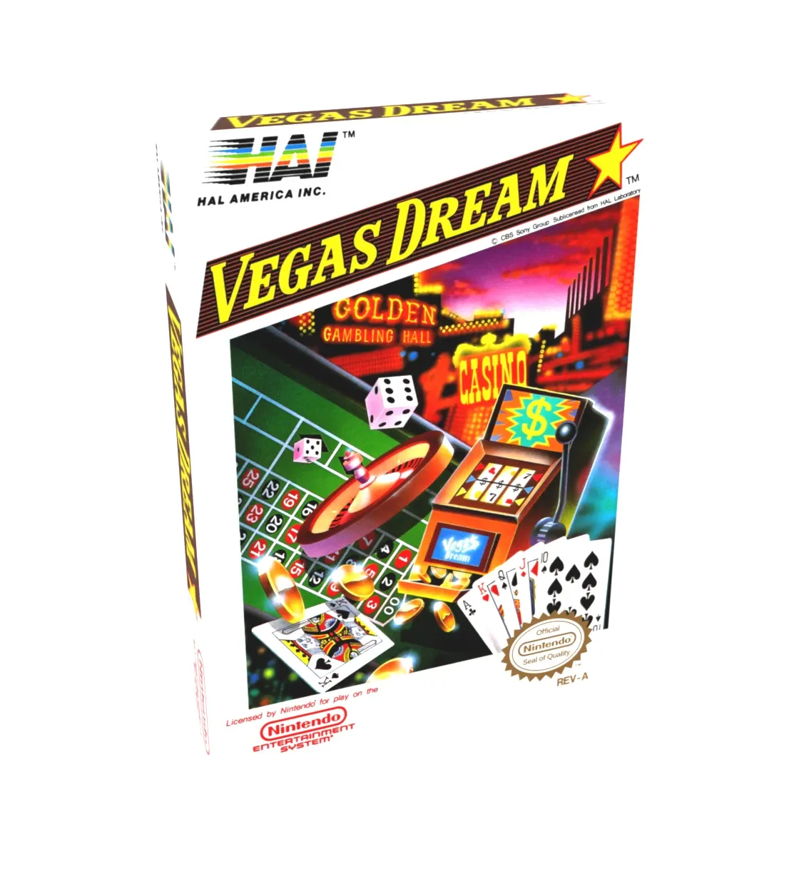 Vegas Dream Reproduction Box