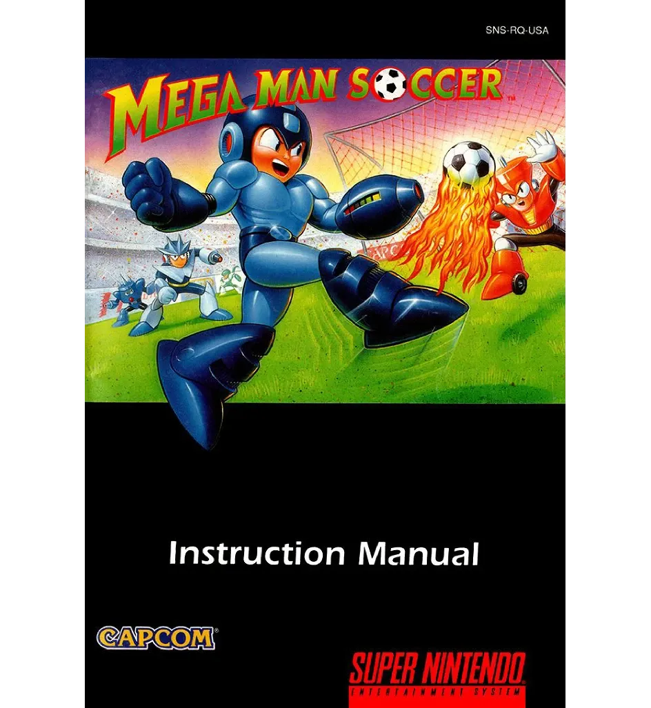 Mega Man Soccer Reproduction Manual