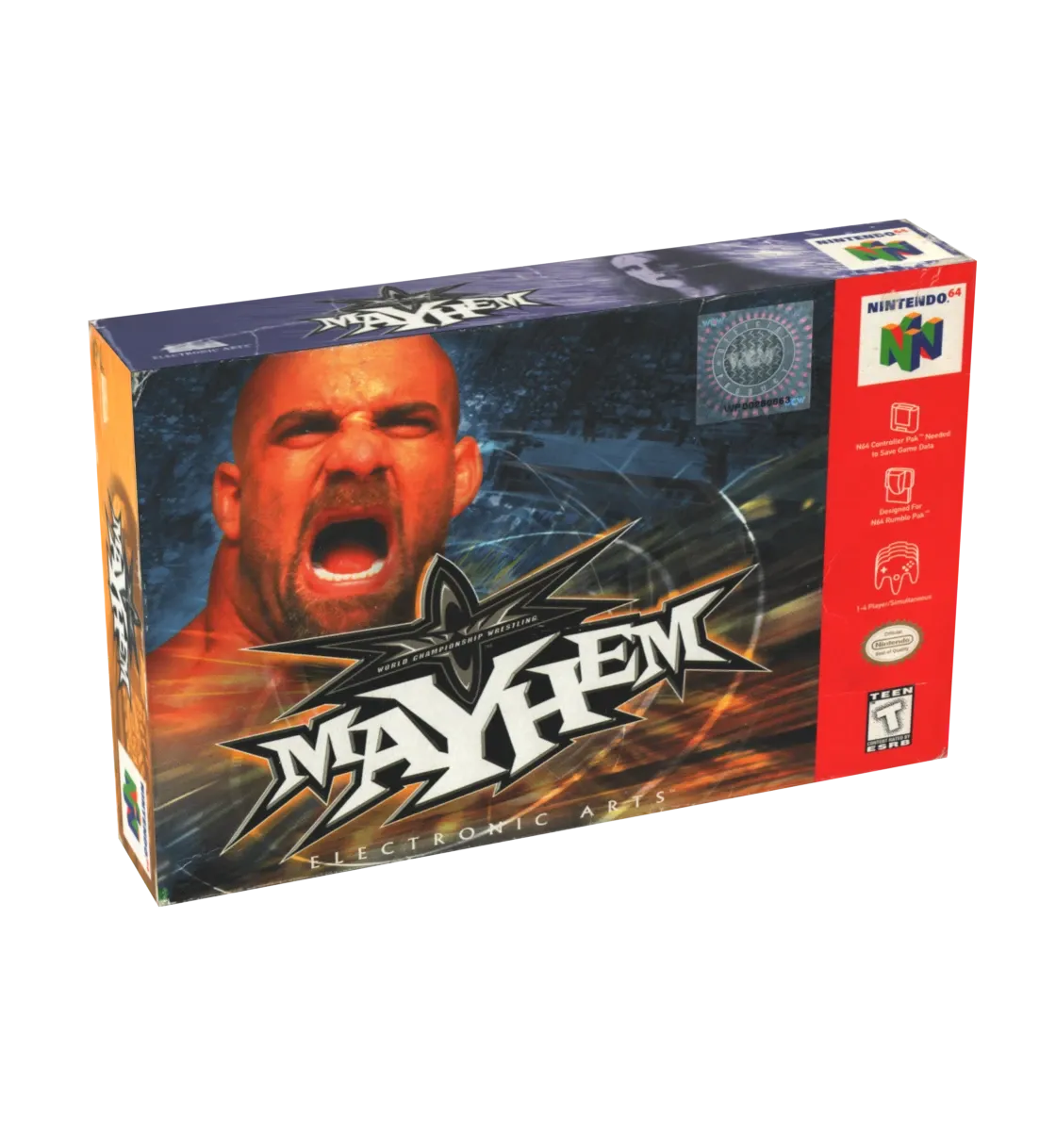 WCW Mayhem Reproduction Box