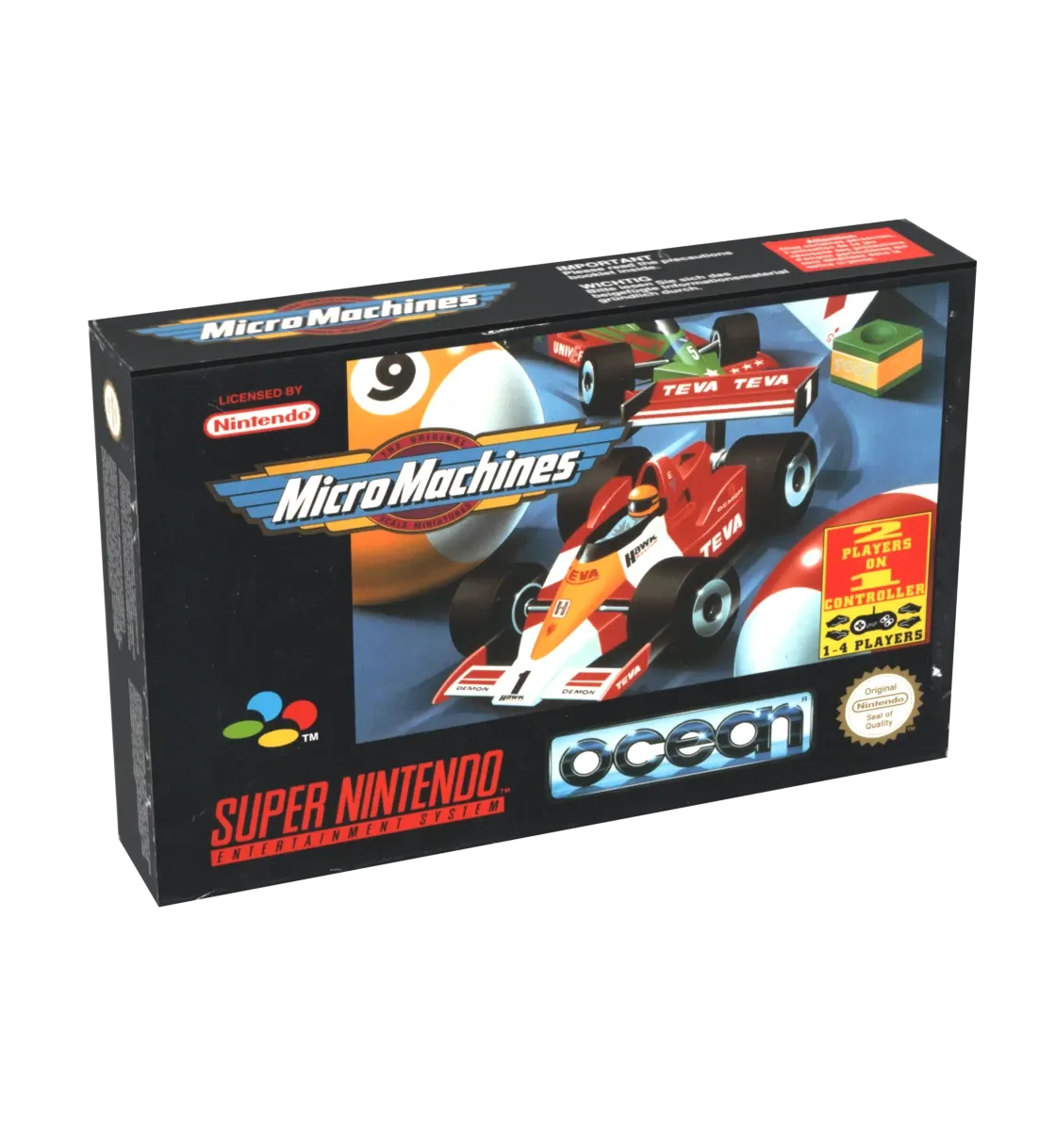 Micro Machines Reproduction Box