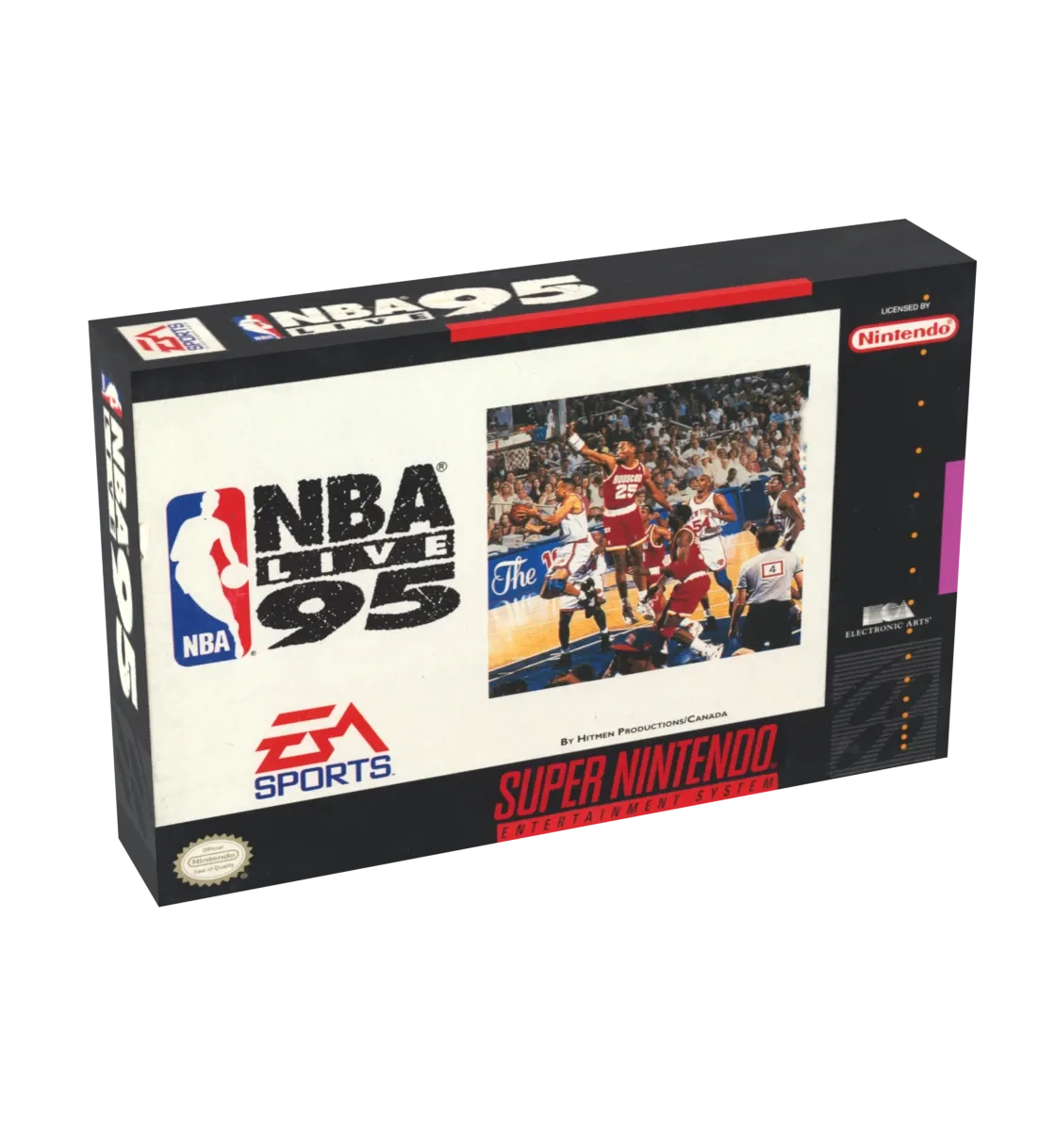 NBA Live 95 Reproduction Box