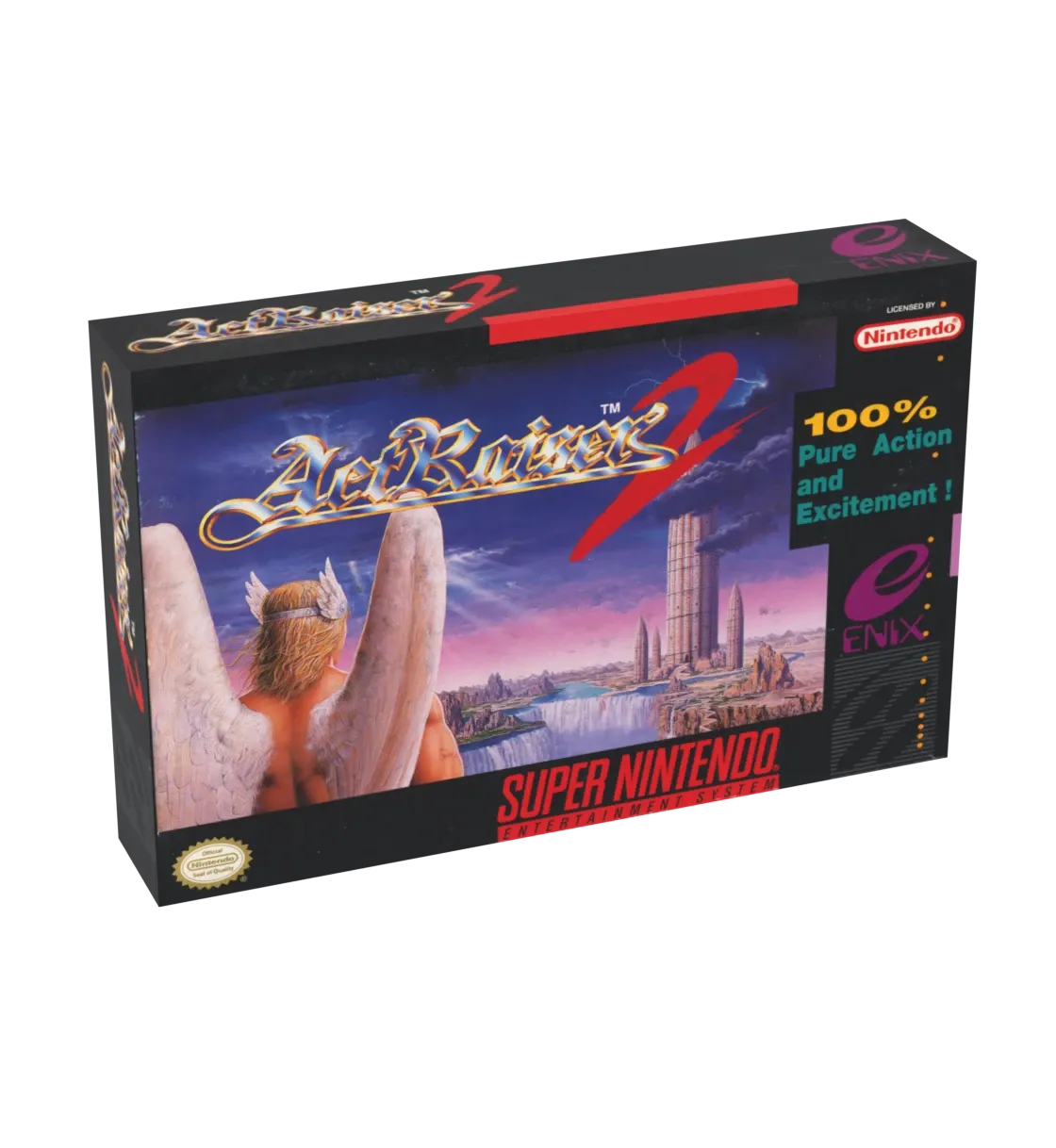 ActRaiser 2 Reproduction Box