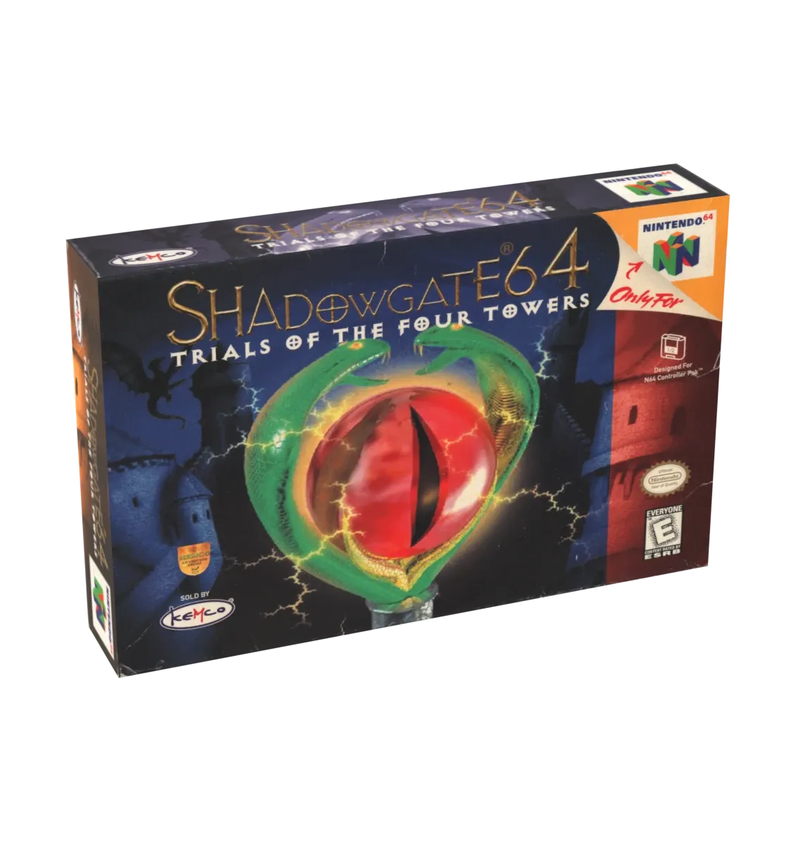 Shadowgate 64 Trials of the Four Towers Reproduction Box