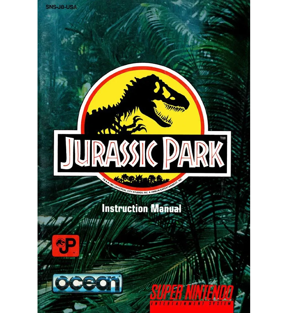 Jurassic Park Reproduction Manual