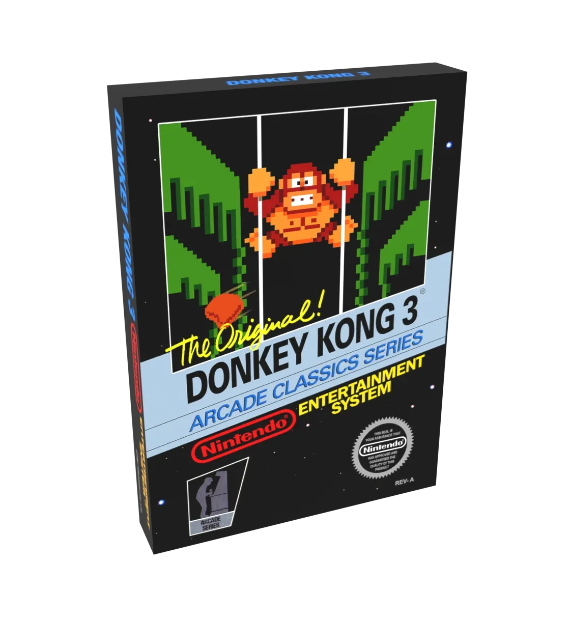 Donkey Kong 3 Reproduction Box