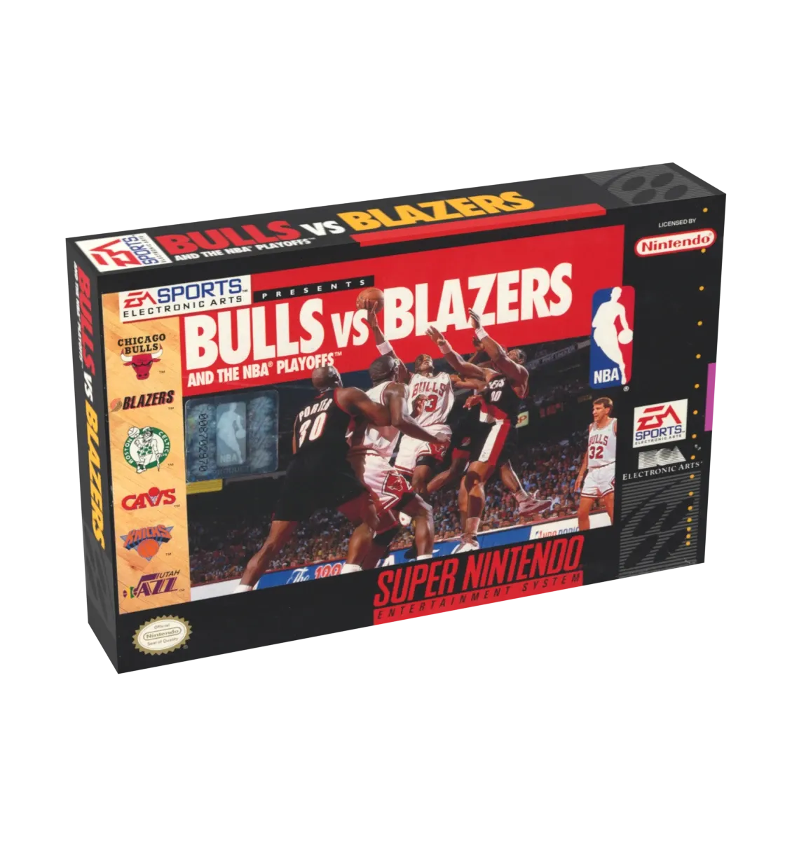 Bulls vs Blazers Reproduction Box