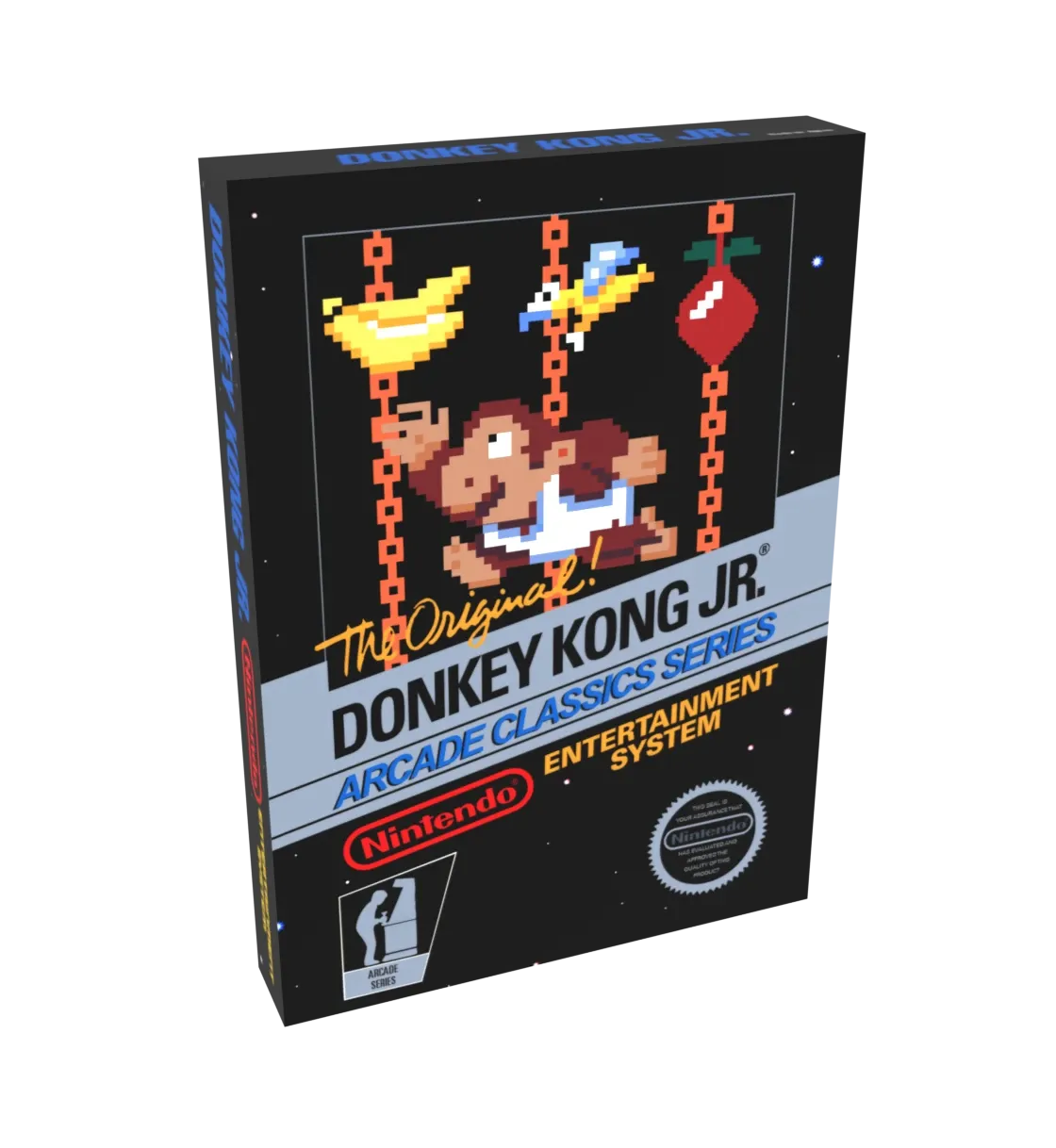 Donkey Kong Jr. Reproduction Box