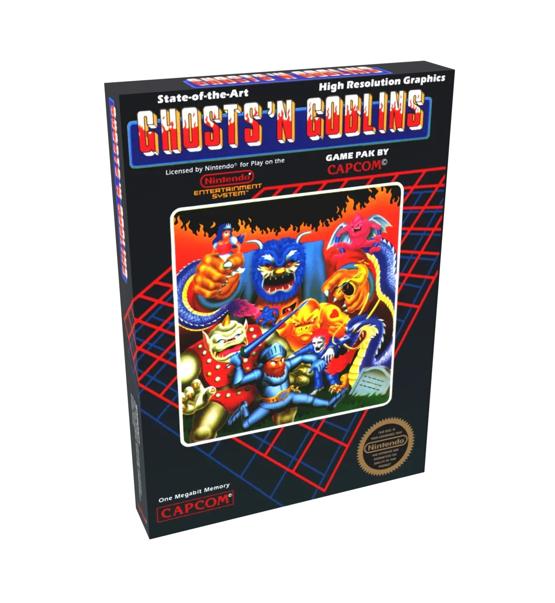 Ghosts N Goblins Reproduction Box
