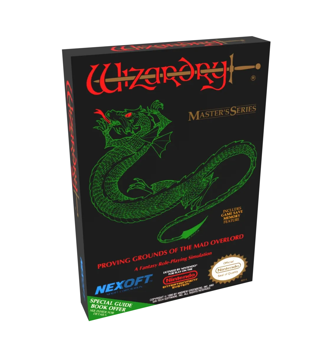 Wizardry Reproduction Box
