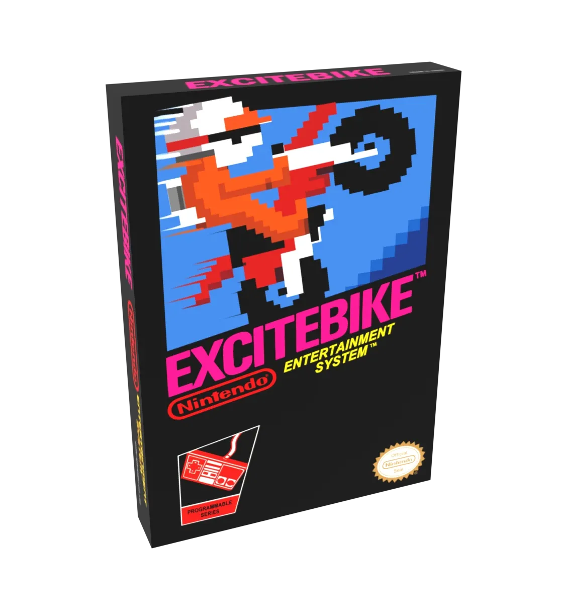 Excitebike Reproduction Box