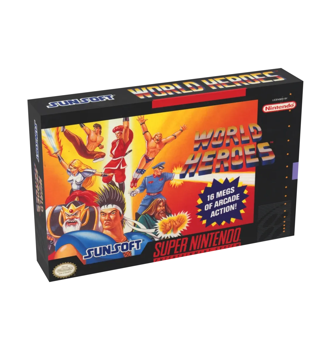 World Heroes Reproduction Box